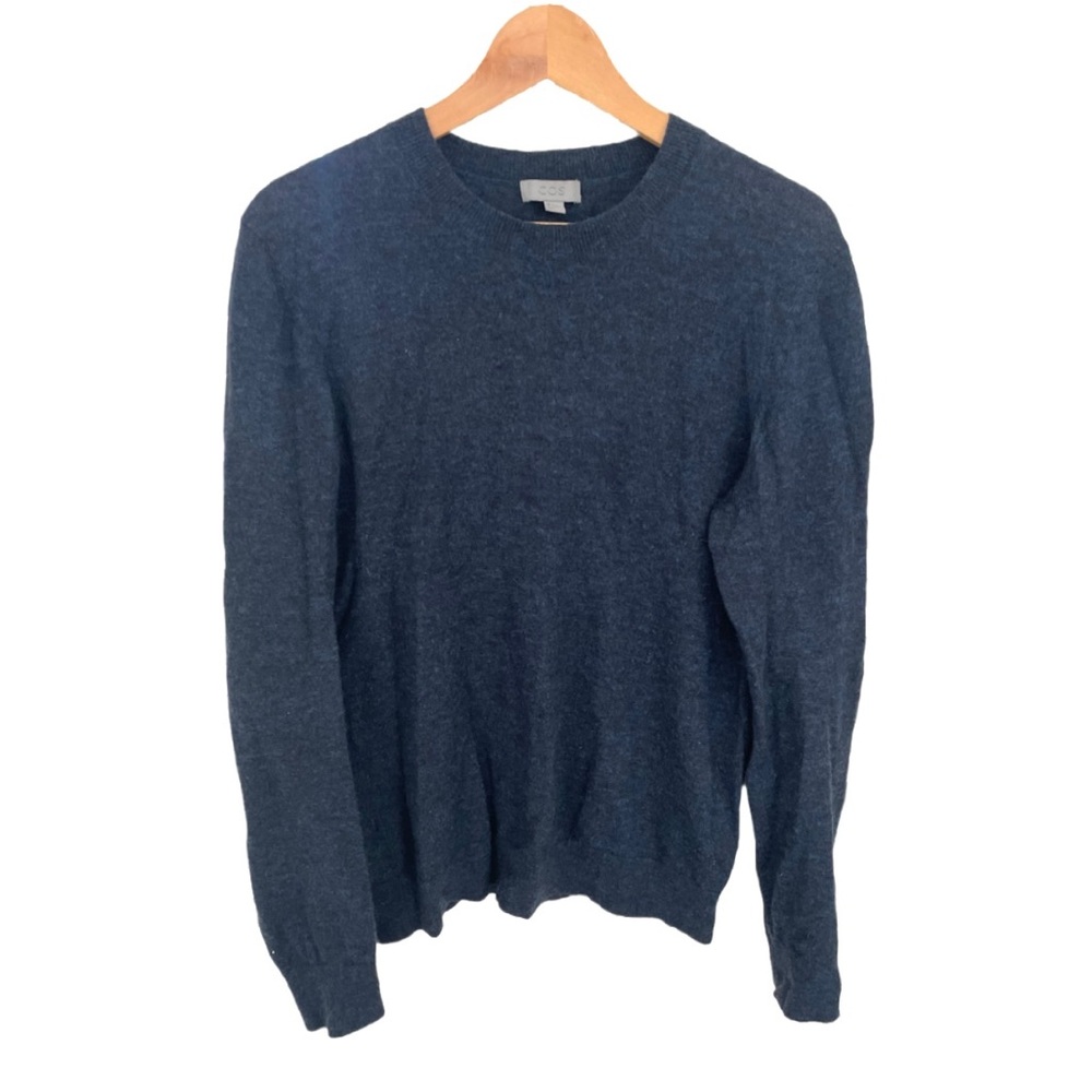 COS wool alpaca crewneck sweater small